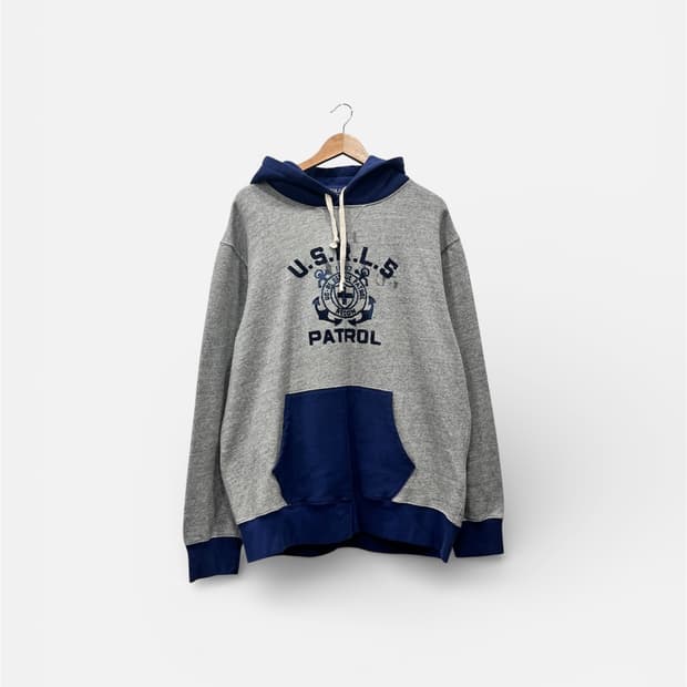 새상품 폴로랄프로렌 USRLS 기모 후드티 XL