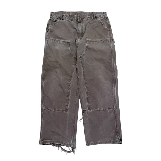 빈티지 칼하트 usa 더블니 B136 CHT