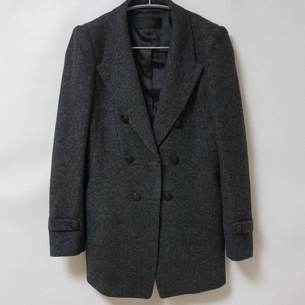 한섬 시스템 system 여성 울 자켓 코트 아우터