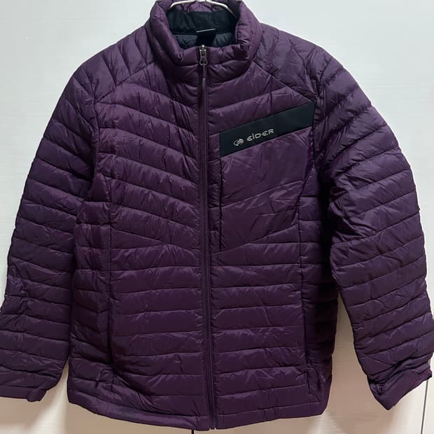 아이더 여성 경량 패딩 L 퍼플
