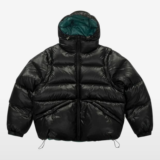 더바이닐하우스 리버시블패딩