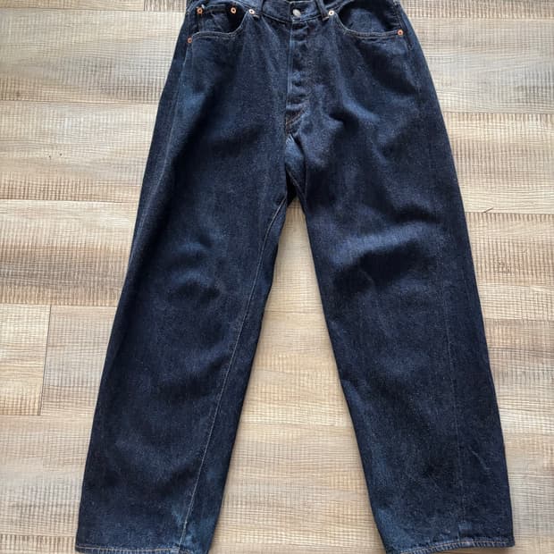 [0] 22aw 코모리 5p 네이비 데님 팬츠