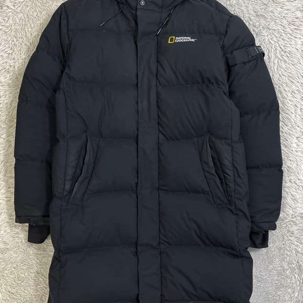 내셔널지오그래픽 덕다운 롱패딩/#297