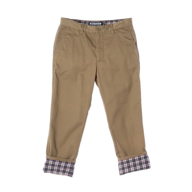 DICKIES 체크안감 치노팬츠 32