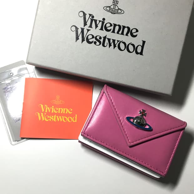 비비안 웨스트우드 핑크 반지갑