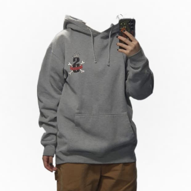 90`s 스투시 오리지널 후드티 L