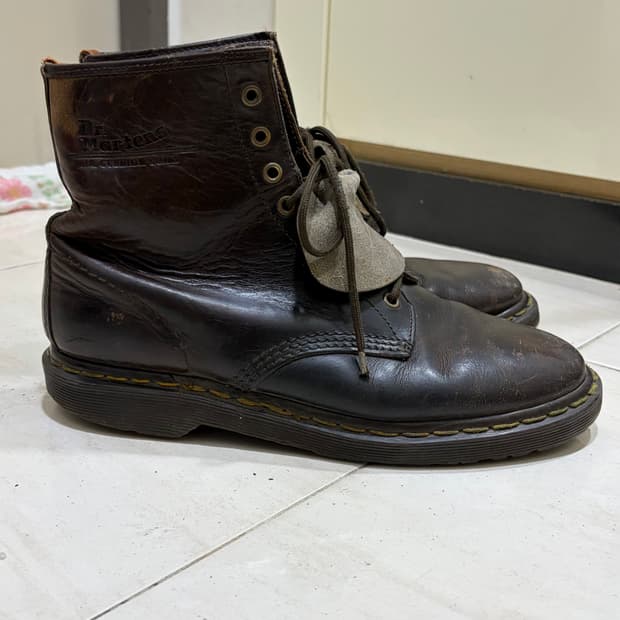 닥터마틴 1460 갈색 부츠