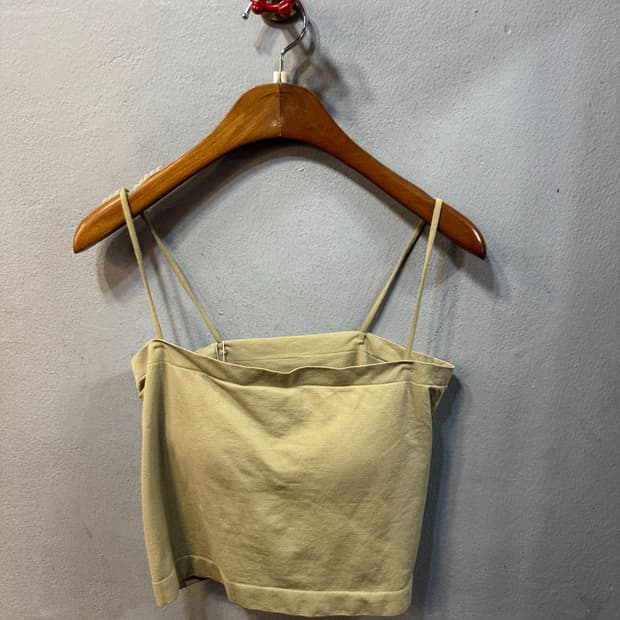 No Brand Sleeveless 캡내장 이너 나시