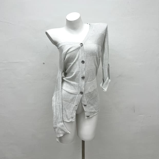 Armani exchange stripe cardigan