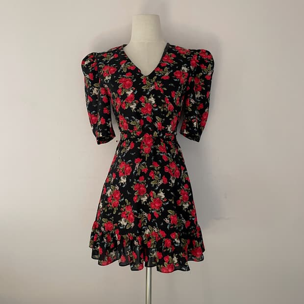 빈티지 원피스 오리엔탈 원피스 페어리 원피스 플라워 원피스 히메갸루