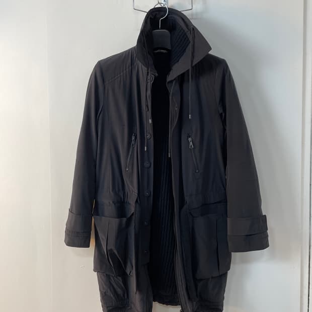 발렌시아가 실크 코트