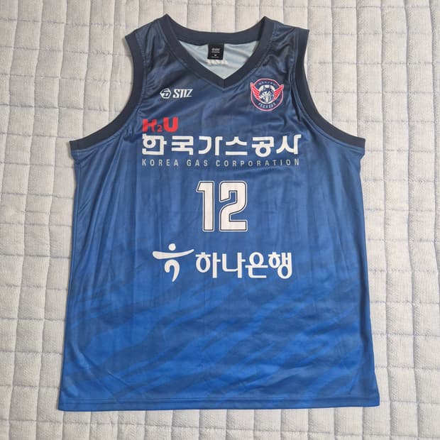 한국가스공사 페가수스 홈 (M) 정효근 #12 유니폼 정품