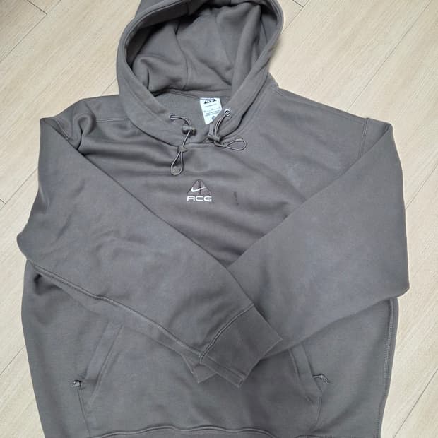 나이키 ACG 써마 핏 풀오버 후드 올리브 그레이