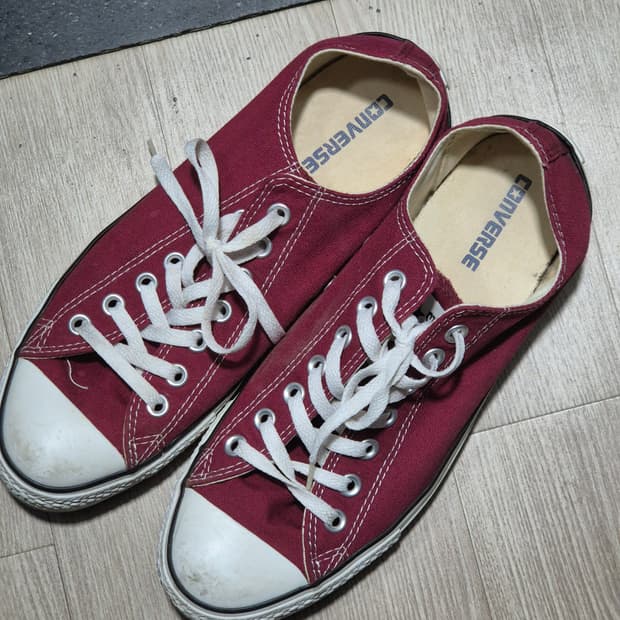 컨버스 버건디 색상 280