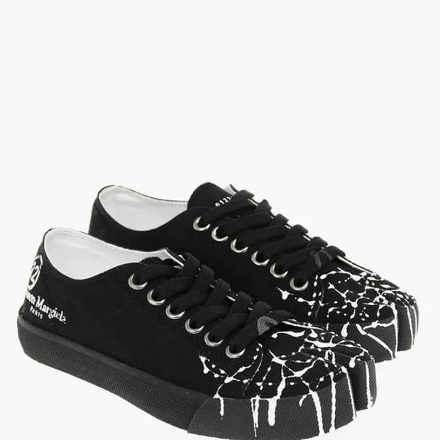 (새상품) 메종 마르지엘라 타비 로우 블랙 220-225 (35)