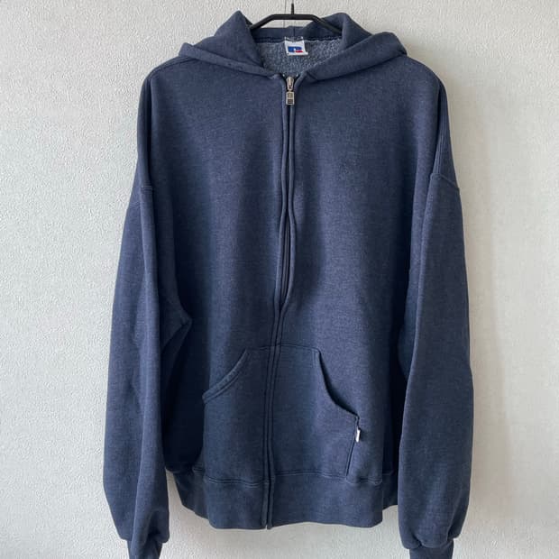 90s russell athletic hoodie zip 러셀
