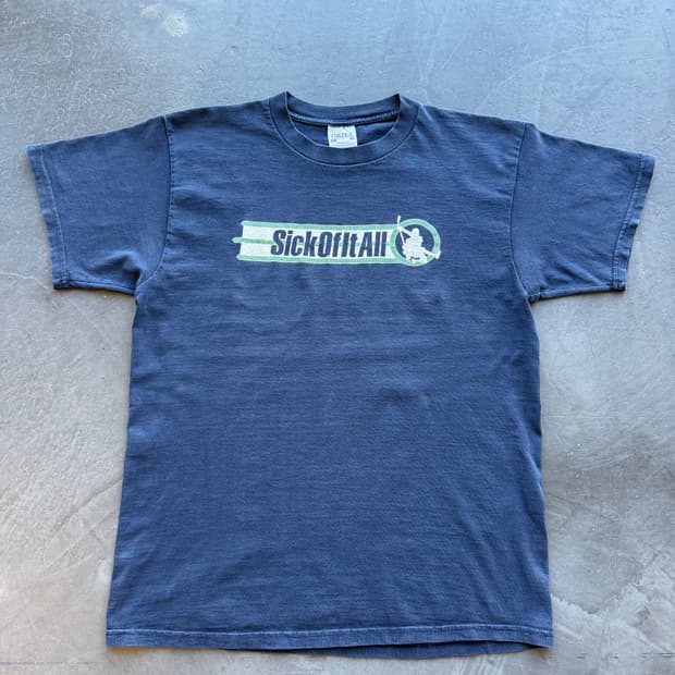 Sick Of It All 90s 식오브잇올 빈티지 티셔츠