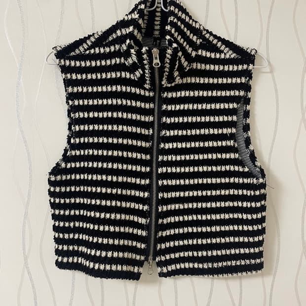 스트라이프 조끼