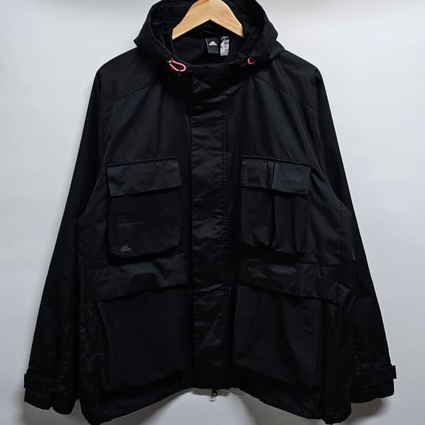 아디다스 유틸리티 포켓 바람막이 XL