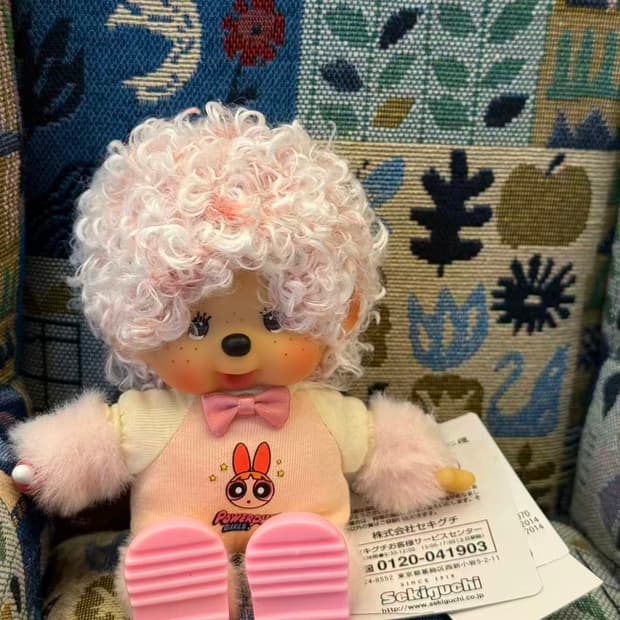 커스텀 뽀글이 몬치치 인형