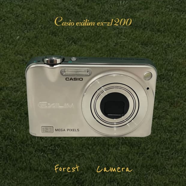 카시오 exilim ex-z1200 디지털카메라 빈티지디카