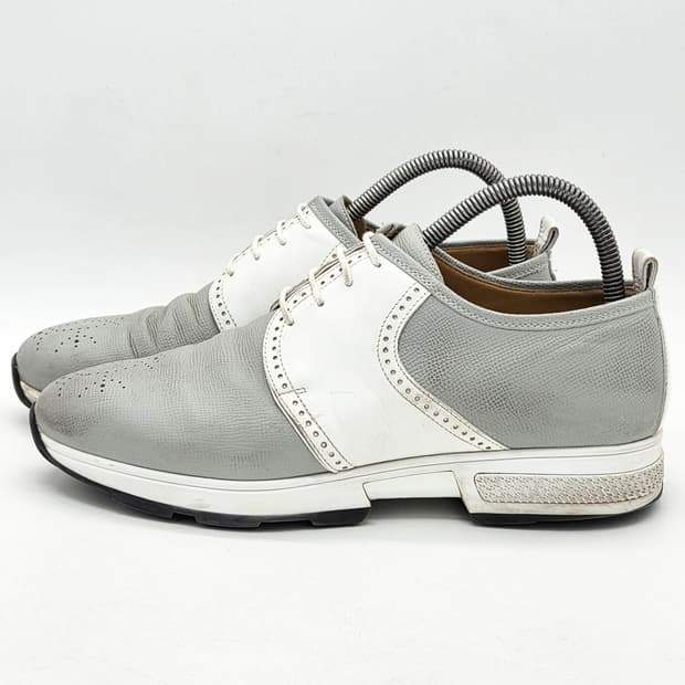 에르메스 윙팁 스니커즈 화이트/그레이 (40)