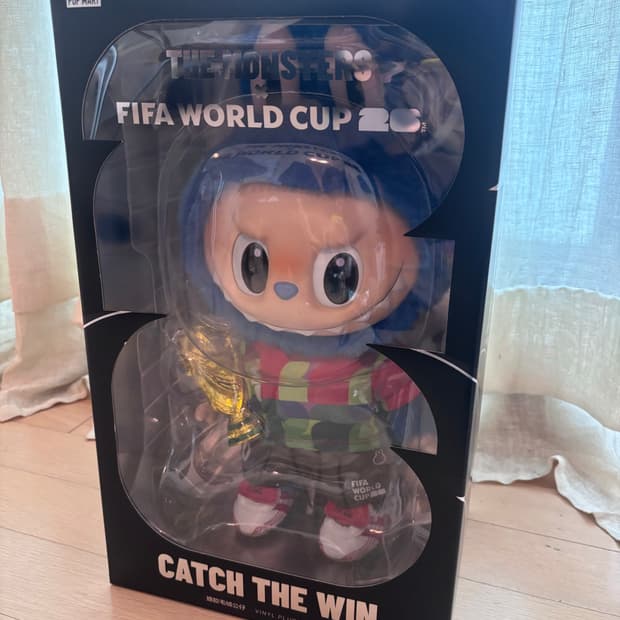 팝마트 라부부 x 피파 FIFA 캐치 더 윈 인형