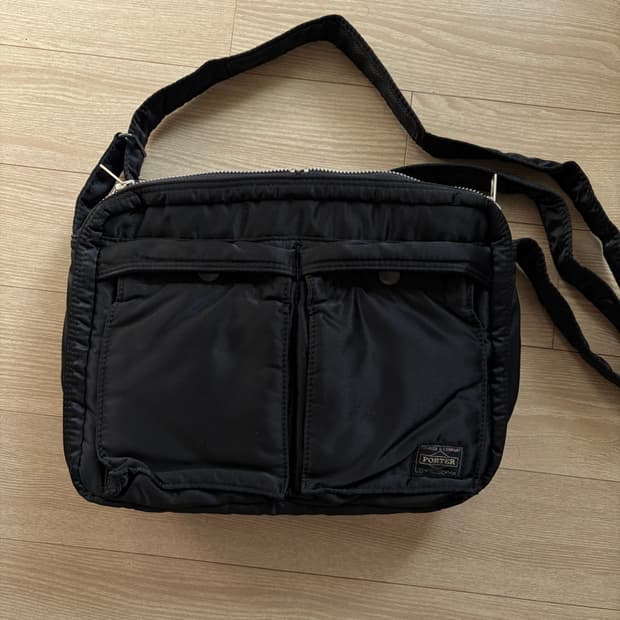 요시다포터 porter 탱커 숄더백 블랙 라지 L