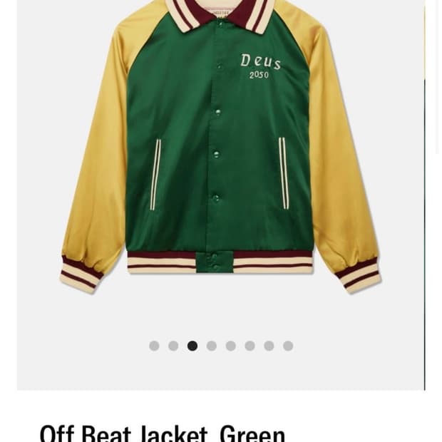 데우스 야구잠바 스카잔 xl