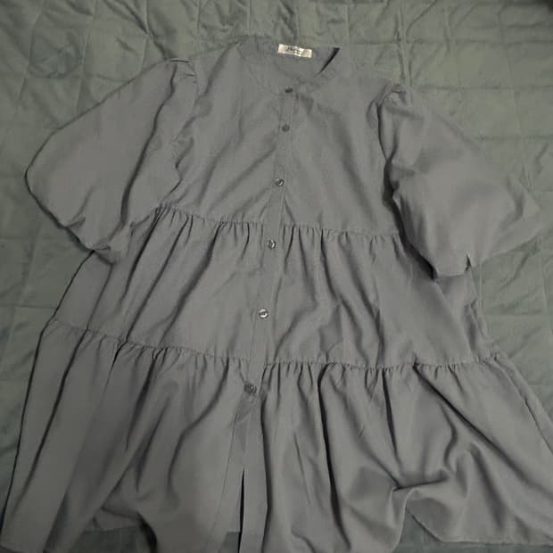 모리걸 블라우스 원피스