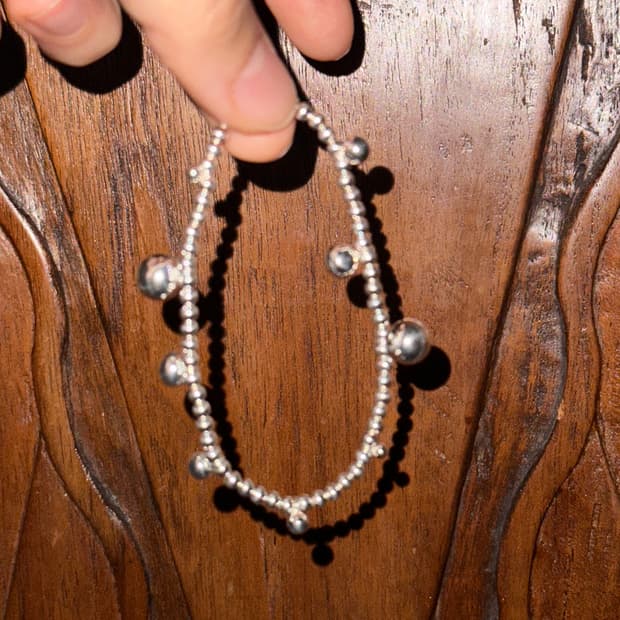 Bell 925silver banding bracelet