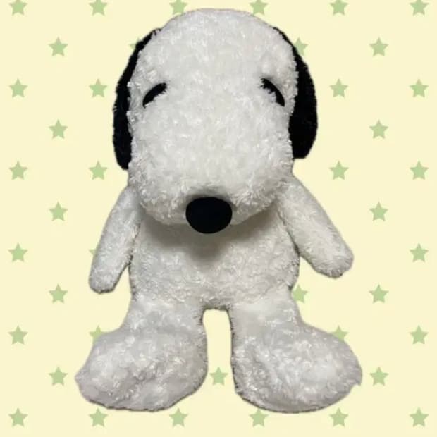 빈티지 스누피 대형 인형