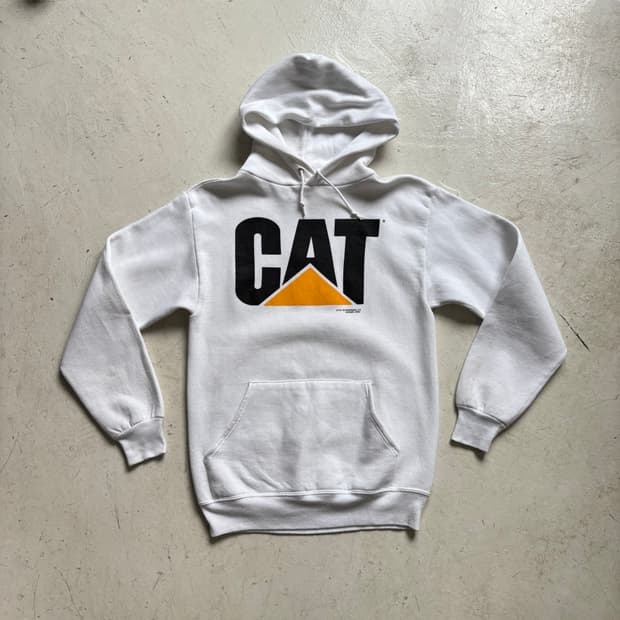 캐터필러 USA CAT 빈티지 후드 M