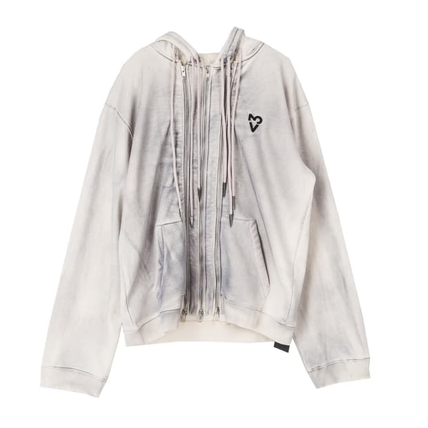 Vain 베인 쓰리집후드 후드집업 릭오웬스