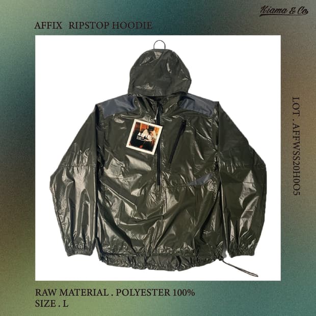 AFFIX . RIPSTOP HOODIE