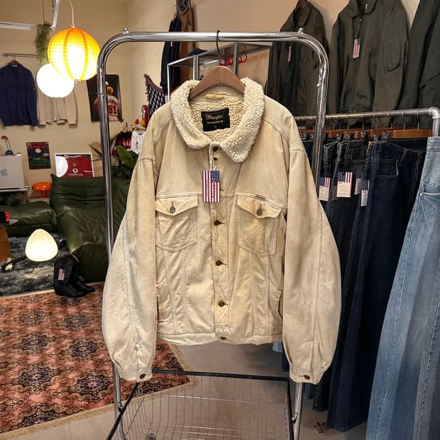 90s 랭글러 쉐르파자켓