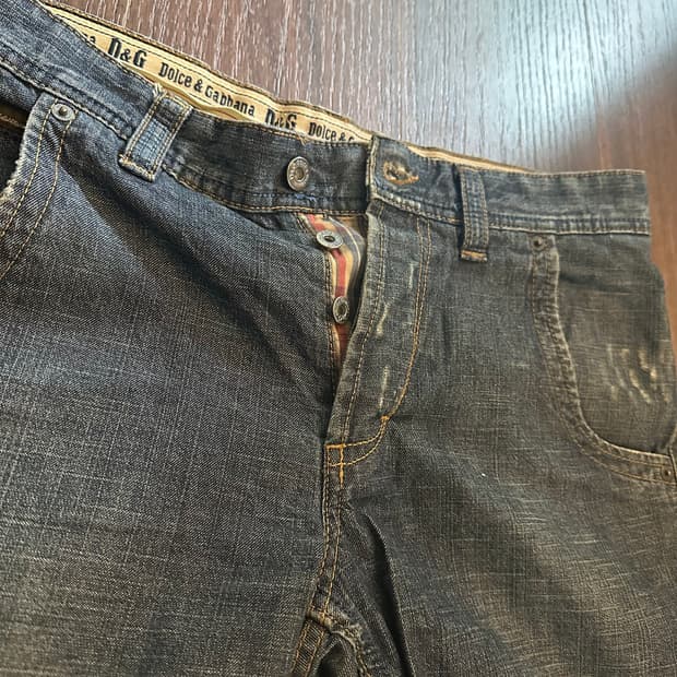 돌체앤가바나 D&G 데님팬츠