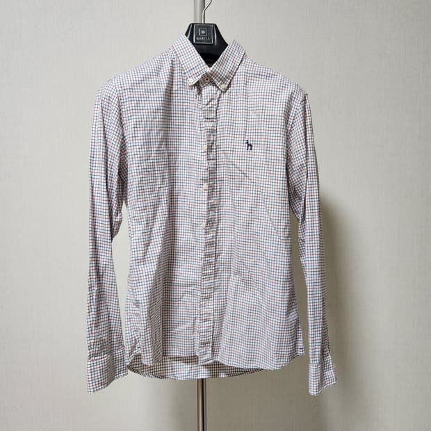 헤지스 체크 공대남 셔츠 105(100추천)