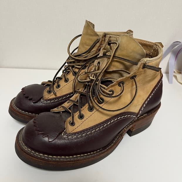 웨스코 잡마스터 투톤 255(7.5) 사이즈 판매!