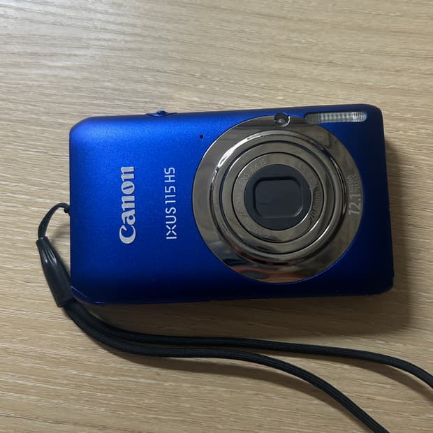 캐논 익서스 Canon IXUS 115 HS 블루 빈티지 디카