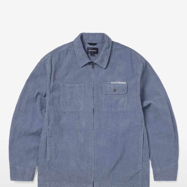 디스이즈네버댓 코듀로이 자켓M (라이트 인디고)