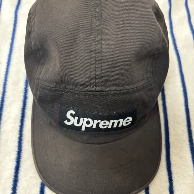 슈프림 트윌 캠프캡