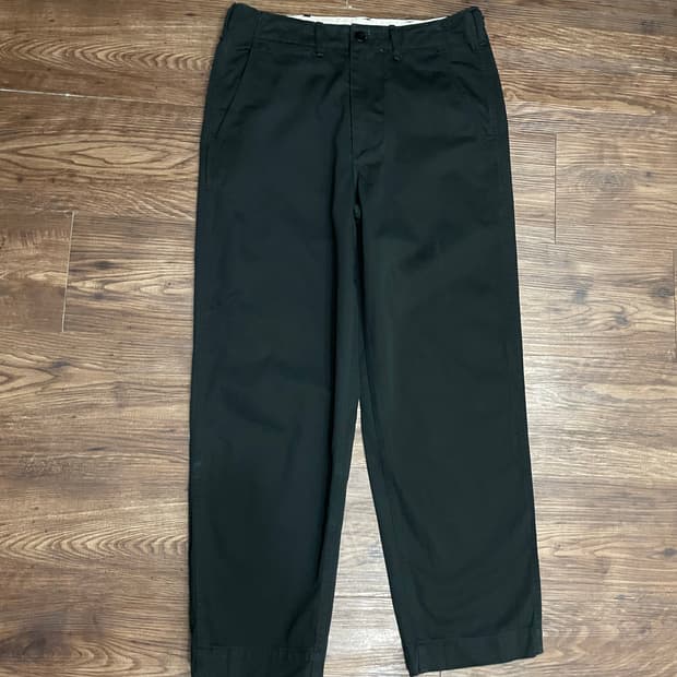 카키스 khakis 블랙 치노 팬츠