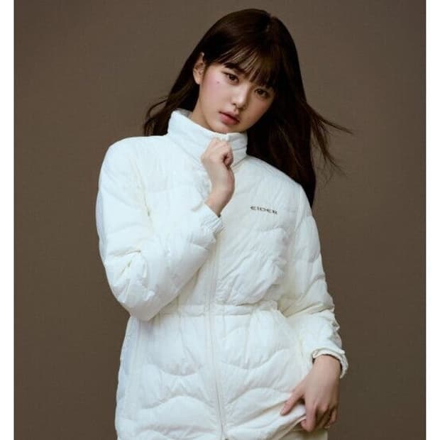 아이더 써모락C 경량패딩 M 화이트