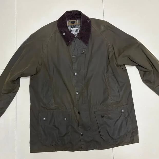 바버 뷰포트 올리브 46사이즈