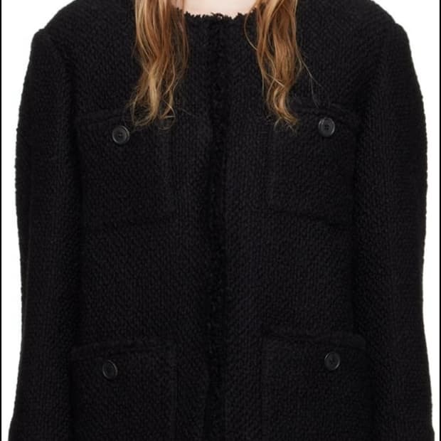 이자벨마랑 노카라 트위드 부클레 자켓