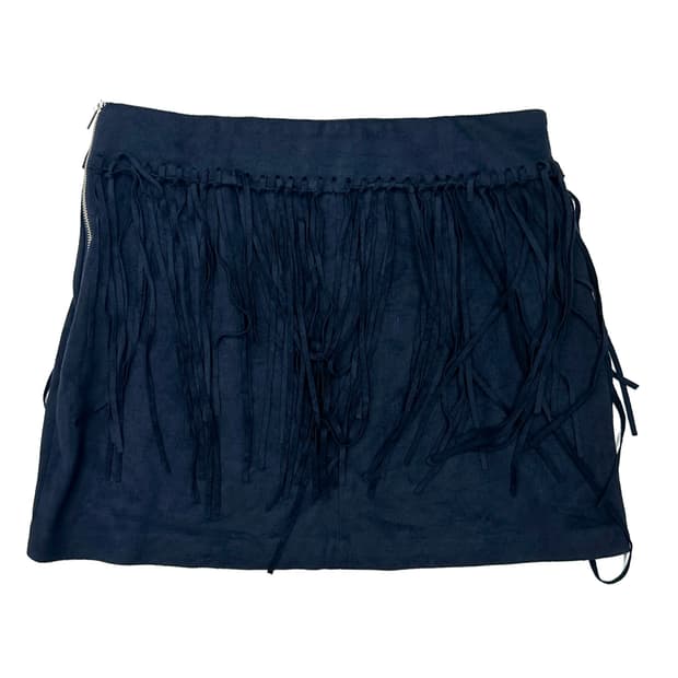 ZARA fringe skirt
