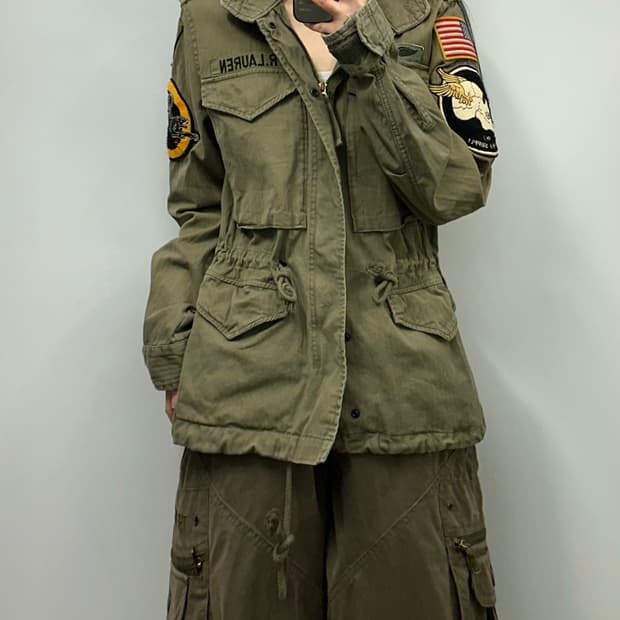 폴로 랄프로렌 데님앤서플라이 밀리터리 m65 야상 필드 자켓