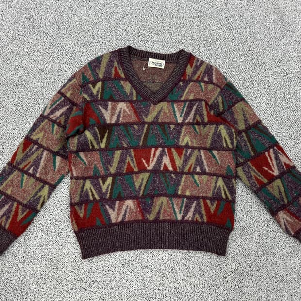 미쏘니 울혼방 헤비 브이넥니트