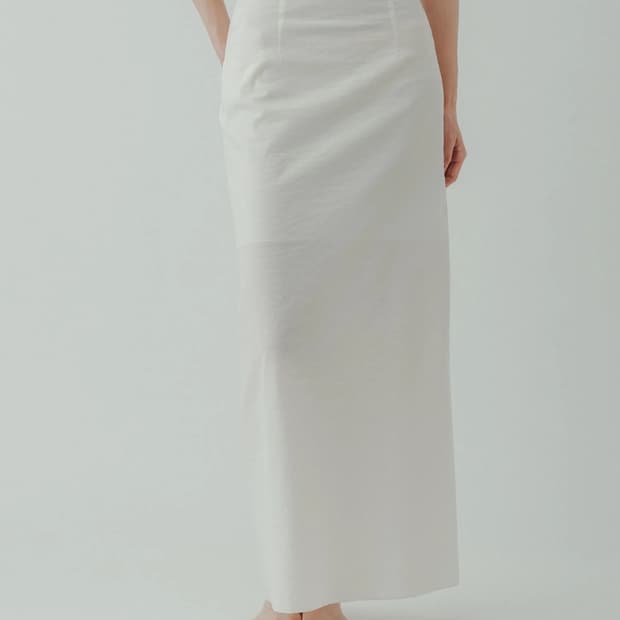 ё BIOTOP sheer tight skirt